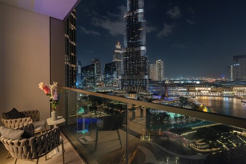 부르즈 뷰가 있는 럭셔리 스테이