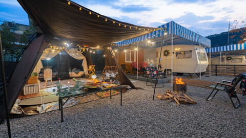 대부도 곰돌이 캠핑장