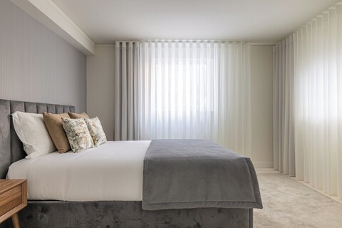 Acm014 지상층에 위치한 넓은 2베드룸 복층 아파트