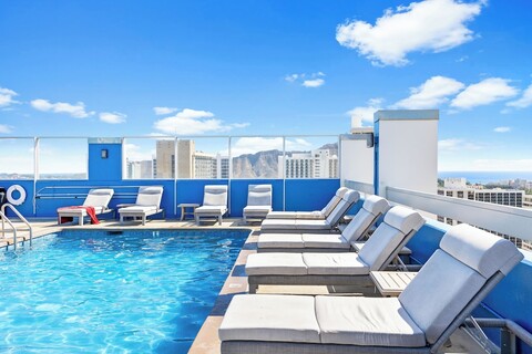 퍼시픽 모나크 스튜디오, 부분적인 바다 전망 있음