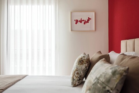 Acm033 봄바르다 홈즈, 2베드룸 듀플렉스, 발코니 있음