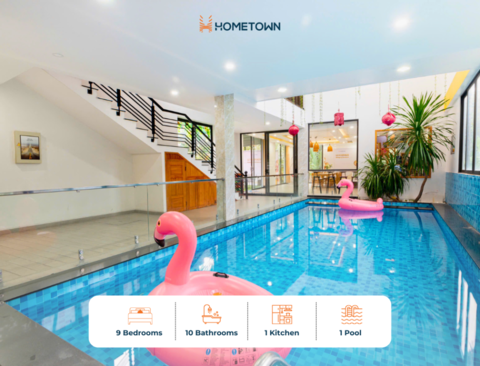 깜탄의 빌라 (m², 침실 9개, 프라이빗 욕실 9개)