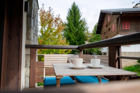 Apt Elegant with balcony 5P/2BR– Megève Center
