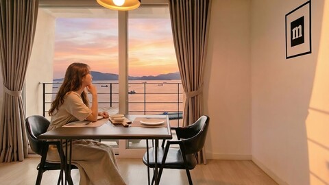 여수 하루쉼표 오션뷰 펜션