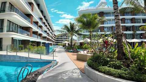 프리미어 3베드룸 아파트먼트 E333, 해변가