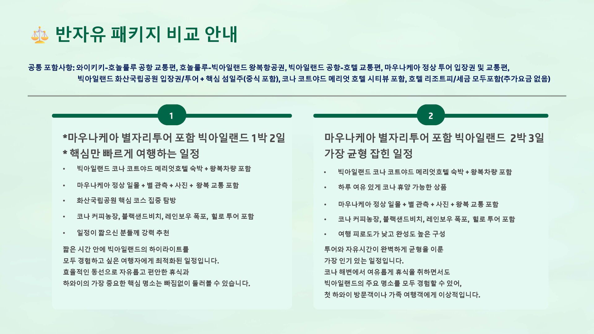 [빅아일랜드]1박/2박-호텔포함,마우나케아별자리,화산국립공원,핵심섬일주,국내선항공 포함 상세 이미지 3