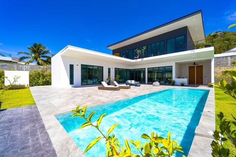 럭셔리 대형 3 베드룸 수영장 빌라 (KH-C5)