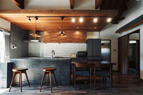 무나카타 리토마루 룸즈 - 더 네스트 포레스트 라이트 무나카타 독채 풀빌라