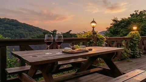 석모도 숲속바다풍경 오션뷰 펜션