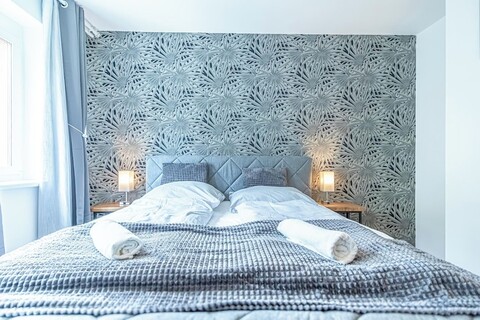 편안한 1베드룸 1거실 시티 센터 아파트