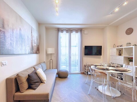 테라조와 주차장이 있는 모던 빌로칼레