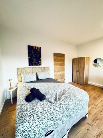 스타일리시 3베드룸 아파트먼트, 야외 공간 있음, 8명 숙박 가능