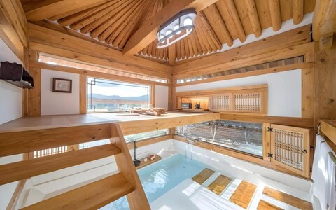 감성 한옥 수수