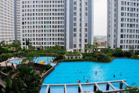 Minimalist 2Br Apt at M-Town Residence by Travelio