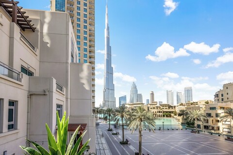 두라니 홈즈 - 아줄 2베드룸, 부르즈 칼리파와 분수 전망 있음