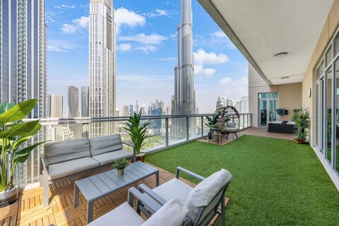 두라니 홈즈 - 버즈 칼리파와 분수 전망이 있는 매혹적인 5베드룸 펜트하우스