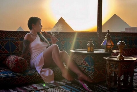 파라오의 피라미드 킹 뷰