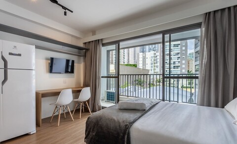 브루클린 지하철에서 550m 떨어진 매력적인 스튜디오 Atb2014