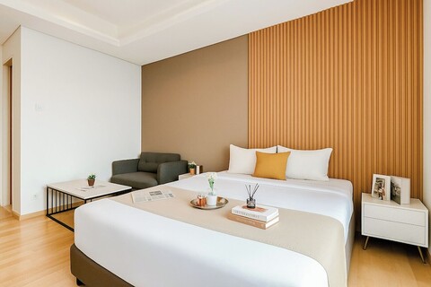 아파트먼트 캐피톨 스위트의 우아하고 아늑한 스튜디오