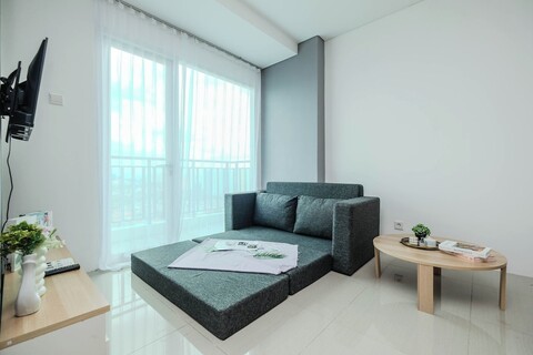 현대적인 2베드룸, 서비스룸 포함 아파트먼트, 우드랜드 파크 레지던스