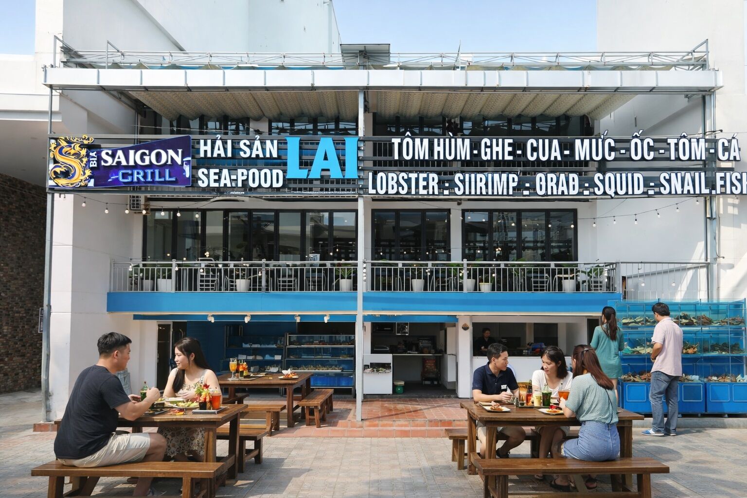 나트랑 라이씨푸드 식사권 (시내 해산물맛집 랍스터)