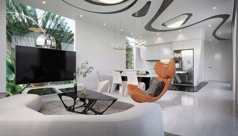 랜드마크 81 및 빈홈즈의 럭셔리 레이크 앤 리버