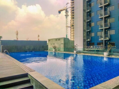 New and Nice Studio at Evenciio Margonda Apartment By Travelio