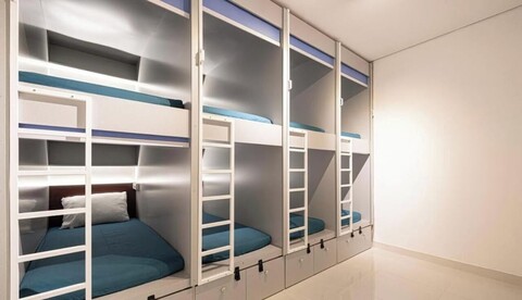 다운타운의 평화로운 리트리트