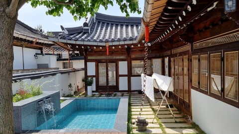 전주 한옥마을 독채펜션 달빛향