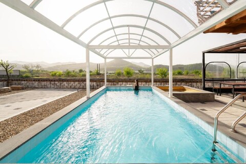 경주 지섬 한옥 풀빌라