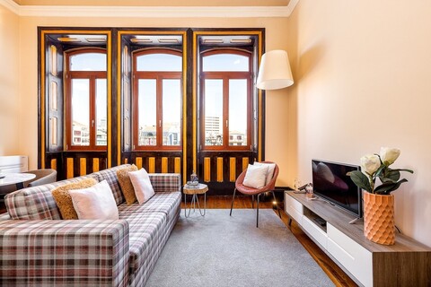 포르투 중심부의 매력적인 아파트먼트