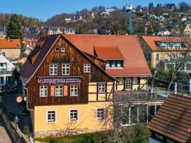 La Campagnola - Ristorante & Boutique Hotel Dresden mit Blick auf die Elbe ruhig gelegen