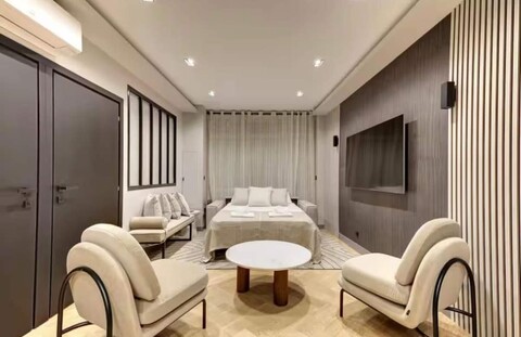 우아한 플랫, 2베드룸, 6명 숙박 가능