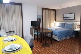 Studio no Jardins com recepção 24h e 400m do metrô