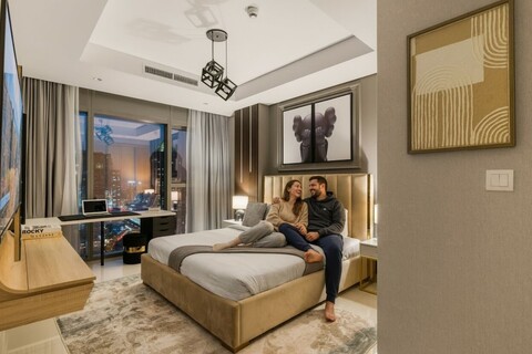 고고토 1베드룸, 인피니티 수영장, 고층