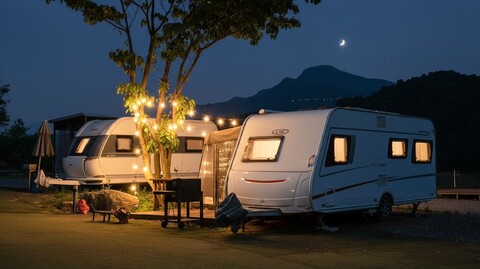 가평 캡틴카라반 글램핑