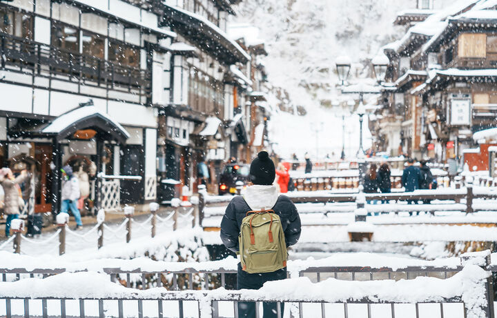 겨울 한정판❄️긴잔온천의 몽환적인 설경 + 산데라의 절경 1일 투어 -i