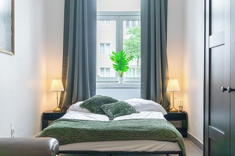 현대적이고 아늑한 스튜디오, 시내 접근 가능