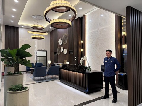 럭셔리 유럽 스타일 펜트하우스, 모던 아파트먼트, 드림 시티 오카다 솔레어 MOA 공항 근처