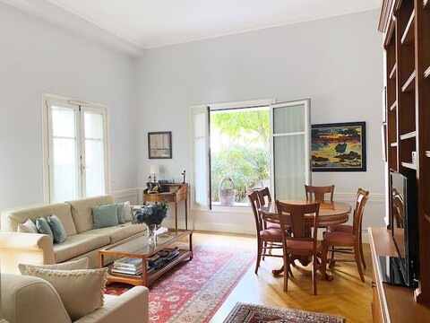 파리 생제르맹 고급 레지던스 아파트 / 아름다운  정원 뷰 (최대 4인) 