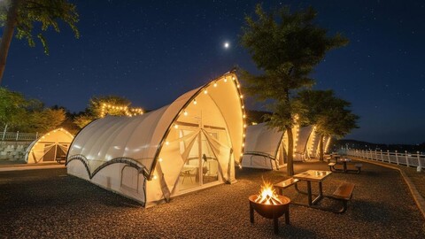 보령 오즈캠핑 글램핑 펜션