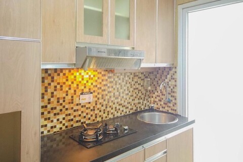 Minimalist And Combine 2Br At Green Pramuka City Apartment