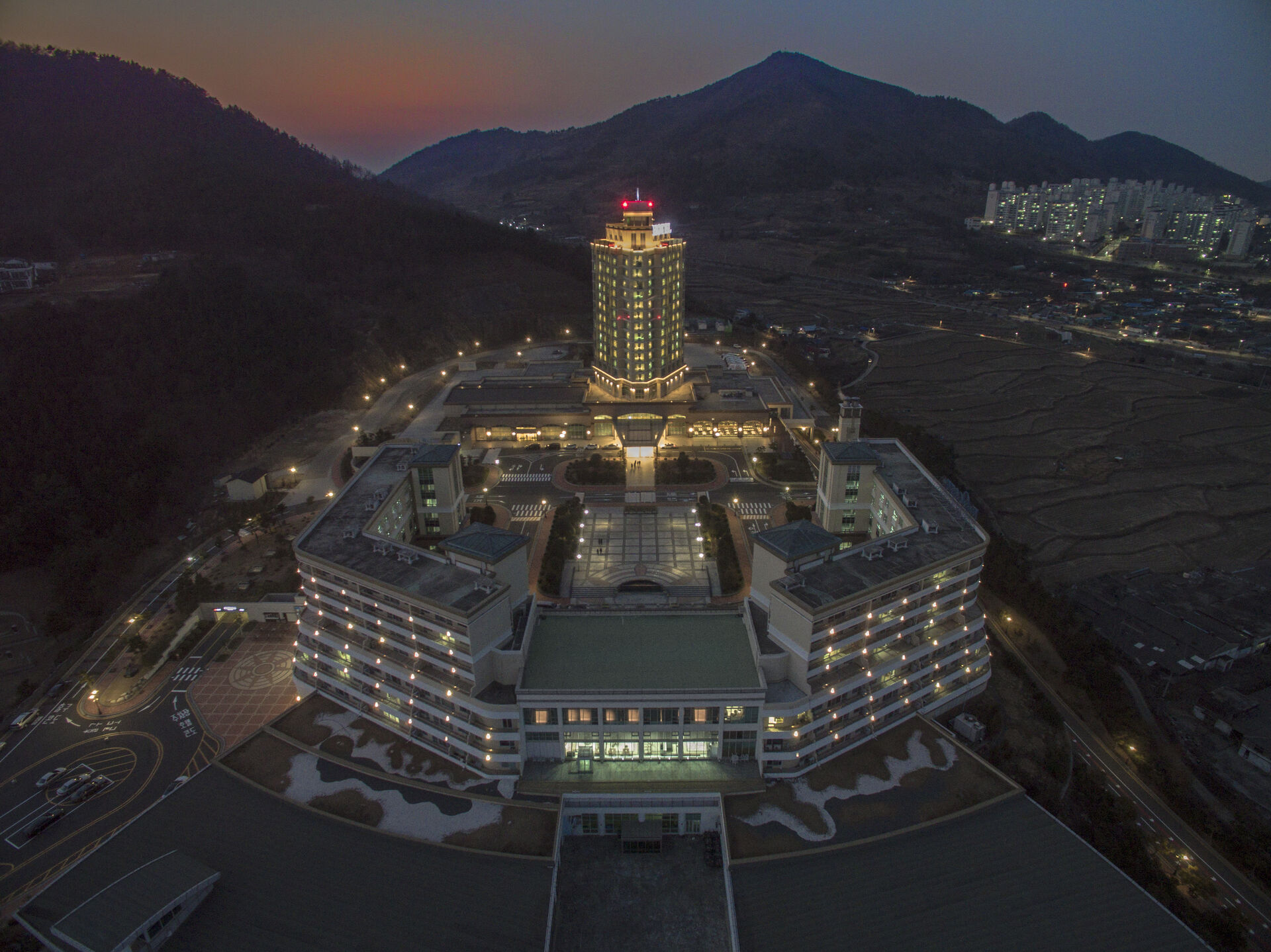 여수 디오션 리조트 외관
