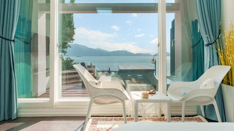 남해 바닷가 오페라하우스 오션뷰 펜션