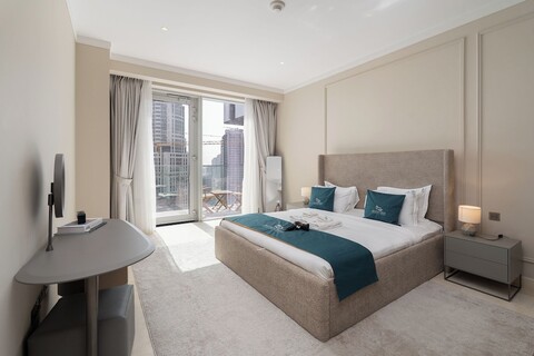 발코니, 도시 전망 2 베드룸 - JLT 두바이, 지하철 및 마리나 근처, 헤븐 크레스트 베케이션 홈즈