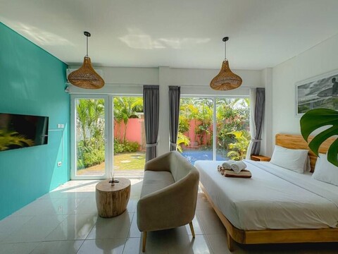 캉구 1베드룸 프라이빗 수영장 빌라 폴리