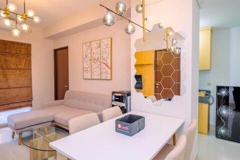 Elegant and Comfy 3BR Transpark Cibubur Apartment