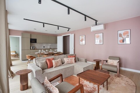 보부르/르 마레의 멋진 새 아파트먼트