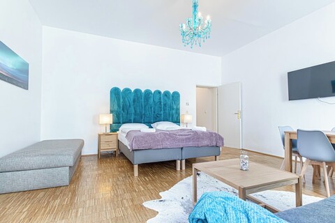 우아하고 넓은 2베드룸 시티 센터 숙소