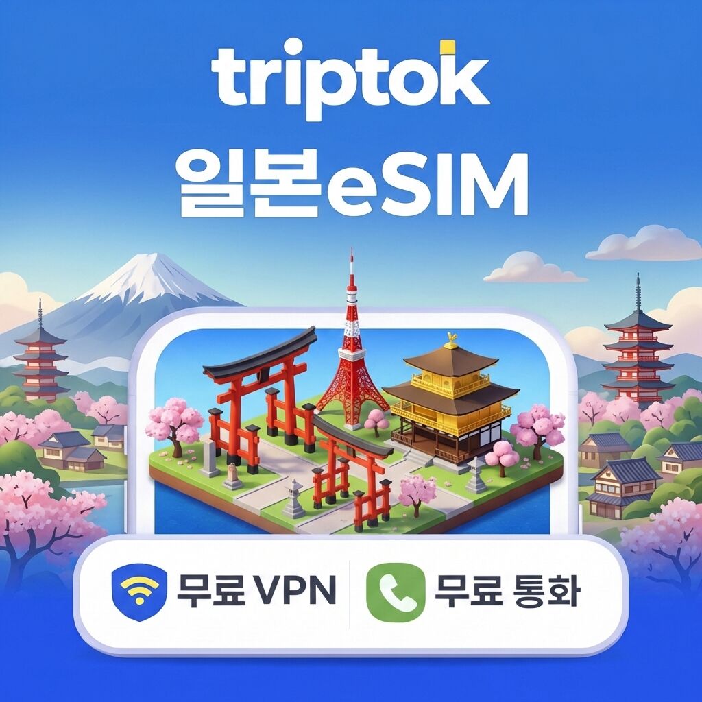 일본 데이터 무제한 도쿄 오사카 이심 eSIM 5G e심 소프트뱅크 문자 VPN 무료